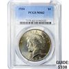Image 1 : 1934 Silver Peace Dollar PCGS MS62