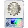 Image 2 : 1883-CC Morgan Silver Dollar PGA MS65+