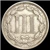 Image 2 : 1867 Nickel Three Cent LIGHTLY CIRCULATED
