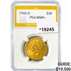 Image 1 : 1906-D $10 Gold Eagle PGA MS65+