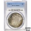 Image 1 : 1881-S Morgan Silver Dollar PCGS MS65
