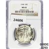 Image 1 : 1940 Walking Liberty Half Dollar NGC MS65