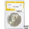 Image 1 : 1925 Silver Peace Dollar PGA MS65