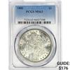 Image 1 : 1881 Morgan Silver Dollar PCGS MS63
