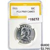 Image 1 : 1955 Franklin Half Dollar PGA PR69 CAMEO