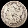 Image 1 : 1890-CC Morgan Silver Dollar NICELY CIRCULATED