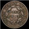Image 2 : 1835 Classic Head Half Cent LIGHTLY CIRCULATED