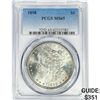 Image 1 : 1898 Morgan Silver Dollar PCGS MS65