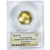 Image 2 : 2020-W Basketball HOF .25 Gold $5 PCGS MS70