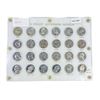 Image 1 : 1950-1964 US Jefferson Nickel Proof Set (24 Coins)