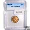 Image 1 : 1913-S Wheat Cent ICG MS64 BN