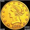 Image 1 : 1855 $10 Gold Eagle CHOICE AU