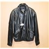 Image 1 : NEW MEN'S AMANATI LEATHER JACKET, BLACK, SMALL