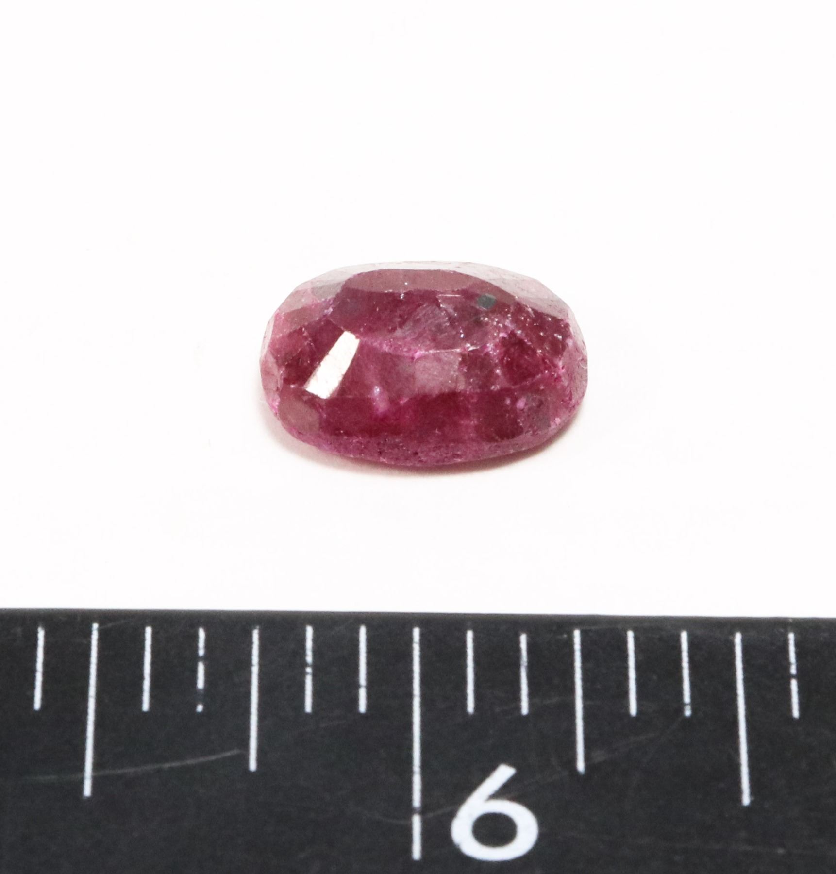 8.5CT GENUINE NATURAL RUBY GEMSTONE