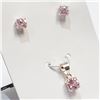Image 2 : SILVER CUBIC ZIRCONIA SET