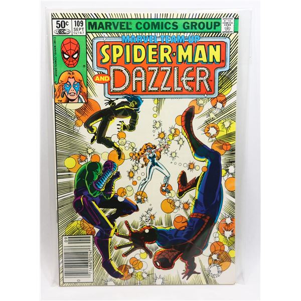 MARVEL TEAM UP SPIDERMAN/ DAZZLER #109