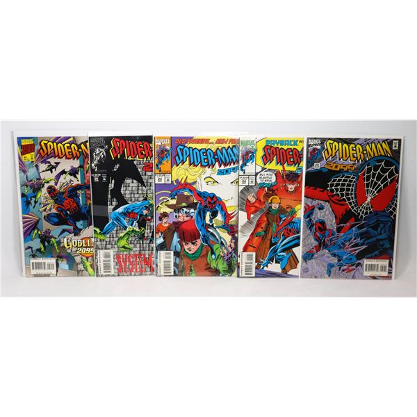 5 ISSUES OF SPIDERMAN 2099