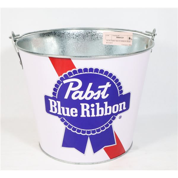 NEW PABST BLUE RIBBON BEER BUCKET