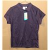 Image 1 : NEW WOMEN'S BIZ COOL POLY POLO, GRAPE SIZE 8