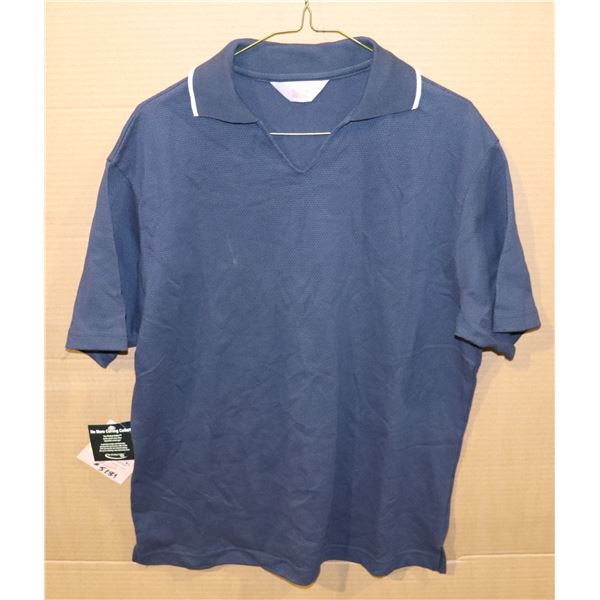 NEW DANA ERIN POLY/COTTON NAVY L