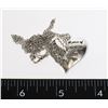 Image 1 : NEW HEART PENDANT SAYS: A PIECE OF MY HEART HAS