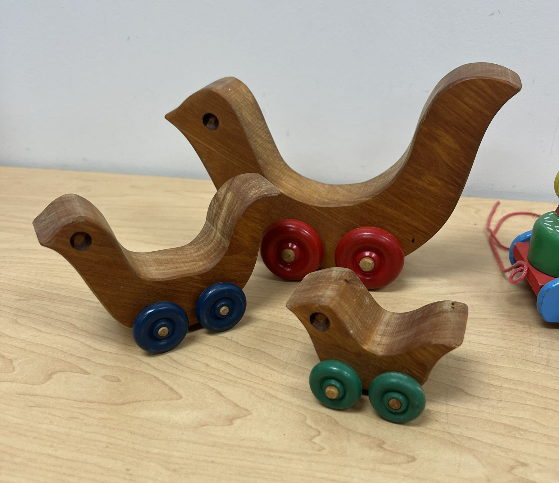 Vintage Wooden Rascal (Canada) Nesting Bird Toys & Mechanical Unbranded ...