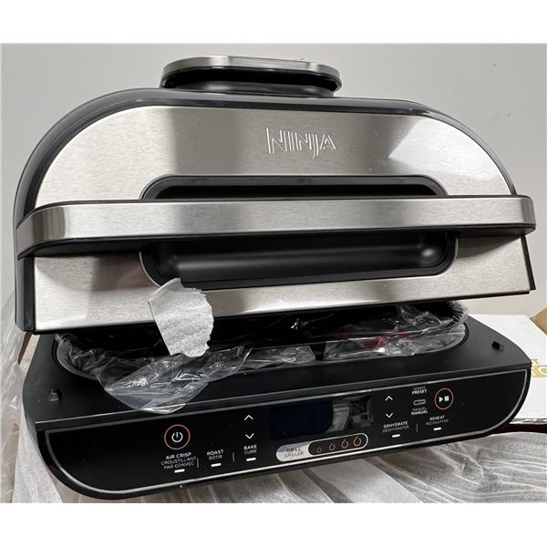 Ninja Foodi XL Smart Grill with Air Fryer Basket / Booklet & Grate