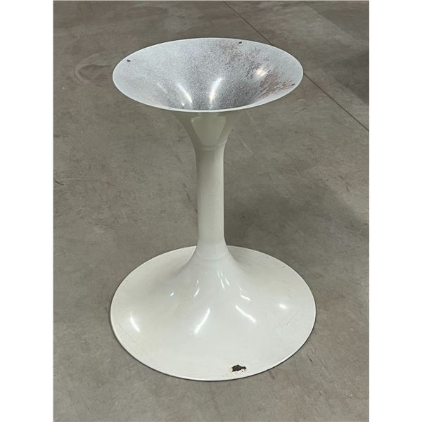 Mid Century Metal Tulip Table Base (dining table height) About 28" tall