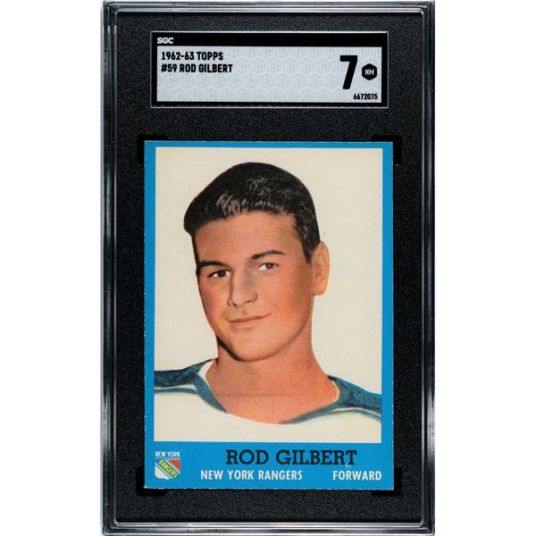 1962-63 Topps #59 Rod Gilbert (SGC 7)