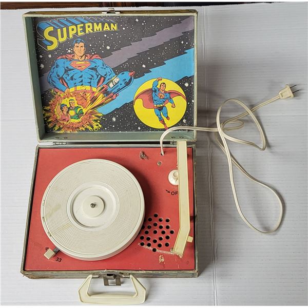 Superman Record Player (A2843)