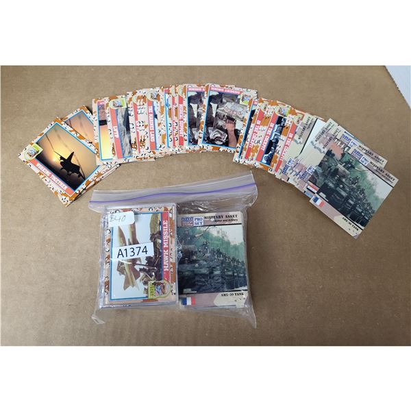 Desert Storm Military Asset Trading Cards (A1374)