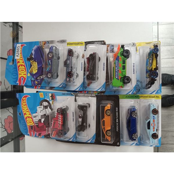 Mixed Hotwheels (x10) (A2885)