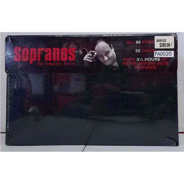 Sopranos Boxset *Sealed & Valued at $289.99*  (PA0020)