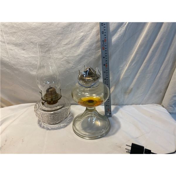 Lanterns one glass flute