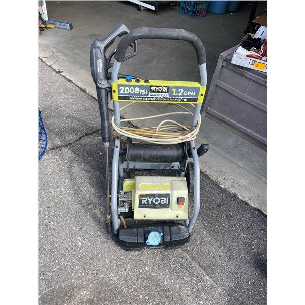 Ryobi pressure washer