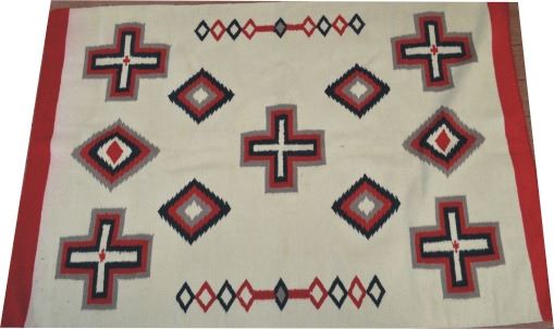 Indian pattern rug