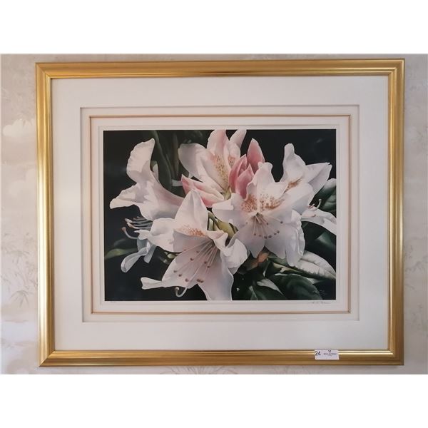  Rhodies  - Hand-Signed Reproduction by Arleta Pech (407/550)