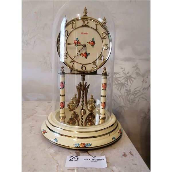 Kundo Floral Anniversary Clock