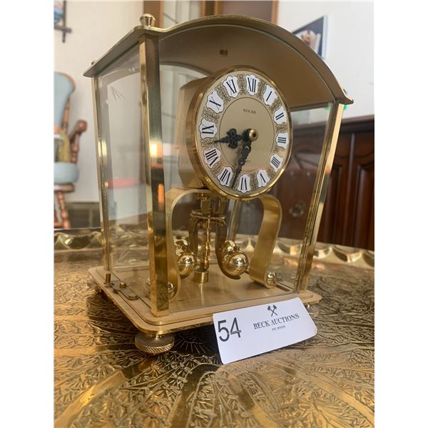 Vintage Solar Anniversary Clock (Battery-Powered - Made in Germany