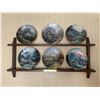 Image 1 : Set of 6 x Thomas Kinkade Collector Plates  (See Photos for Names)