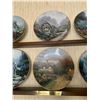 Image 3 : Set of 6 x Thomas Kinkade Collector Plates  (See Photos for Names)