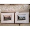 Image 1 : 2 x Framed Prints by Bill Sonders - "Sundown" and "Spring Pastures"