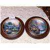Image 1 : 2 x Thomas Kinkade Decorative Plates from the "Enchanted Cottages" Collection