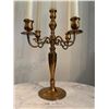 Image 2 : Brass-Coloured Candelabra