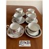 Image 1 : 6 x Assorted China Teacups & Saucers