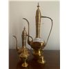 Image 2 : Two Brass Pitchers, Brass Censer, and Brass Bell