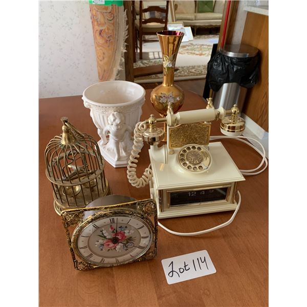 Assortment of Unique Vintage Decor