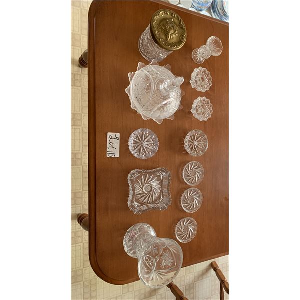 Collection of Crystalware