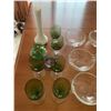 Image 3 : Collection of Glassware - Colored Wine Glasses, Vase, and More!