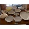 Image 1 : Collection of Dishware - Includes Corning Ware Blue Corn Flower, Johnson Bros., and More